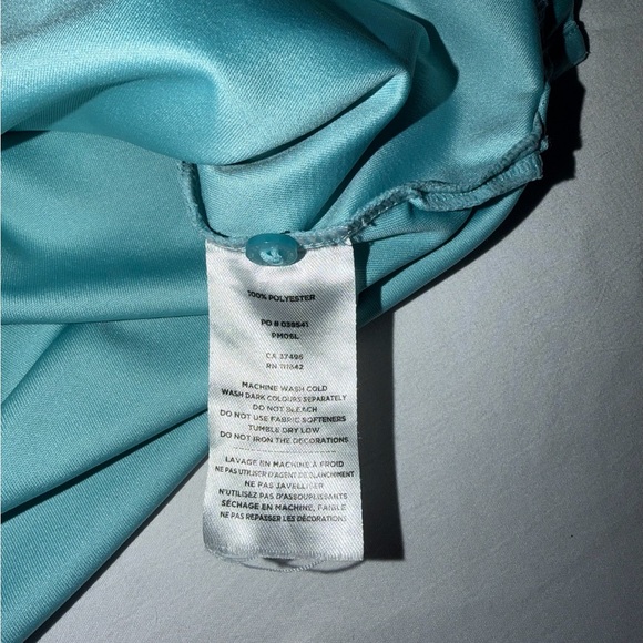 John Deere Classic Polo Shirt Womens M Blue Levelwear Golf Logo Top - Picture 5 of 6